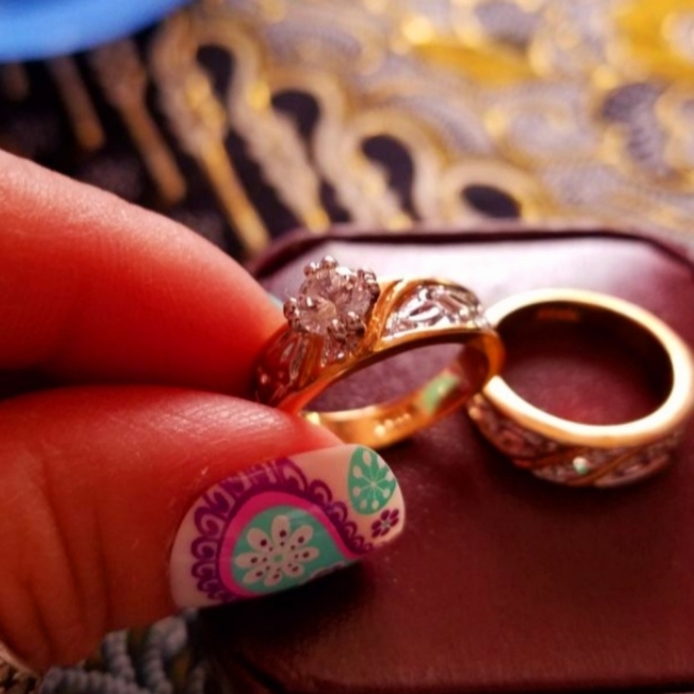 Non Tarnish Engagement Rings Size 5